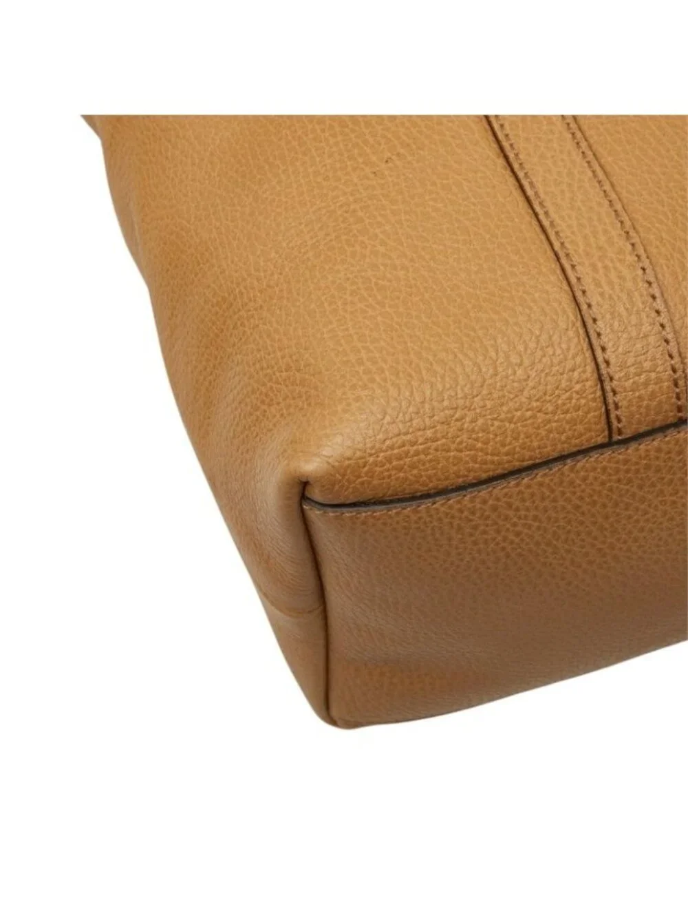 Gucci Tote Shoulder Bag 2-Way Beige Leather